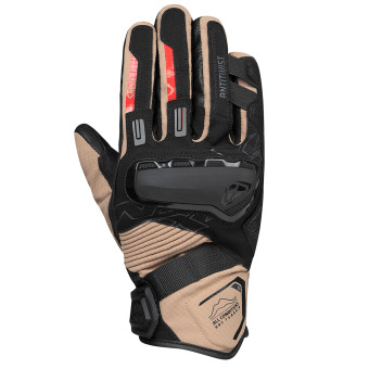 Motorcycle Gloves Ixon Ms Skeid Black Sand