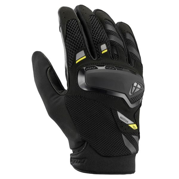 Motorcycle Gloves Ixon Namak Black Yellow Motorcycle Gloves Ixon Namak Black Yellow