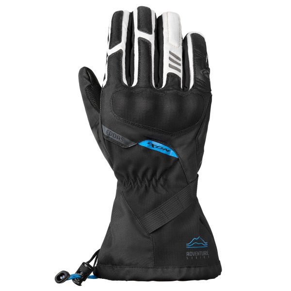 Motorcycle Gloves Ixon Pro Eddas Black Grey Blue Motorcycle Gloves Ixon Pro Eddas Black Grey Blue