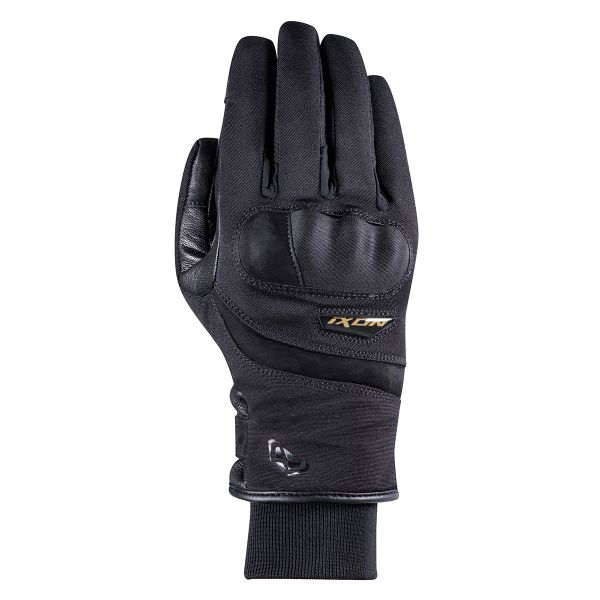 Motorcycle Gloves Ixon Pro Fryo Lady Black Gold Motorcycle Gloves Ixon Pro Fryo Lady Black Gold