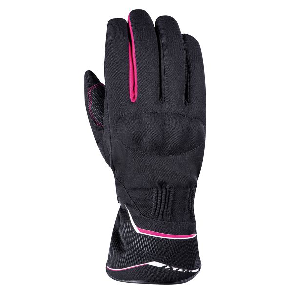 Motorcycle Gloves Ixon Pro Globe Lady Black Fushia