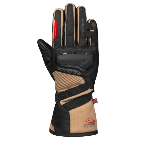 Motorcycle Gloves Ixon Pro Ragnar Black Sand