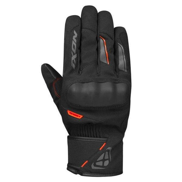 Motorcycle Gloves Ixon Pro Russel 2 Black Grey Orange Motorcycle Gloves Ixon Pro Russel 2 Black Grey Orange