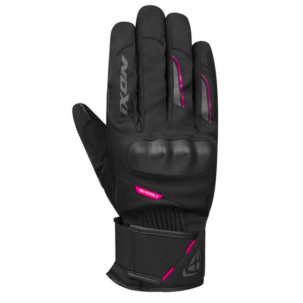 Motorcycle Gloves Ixon Pro Russel 2 Lady Black Fushia Motorcycle Gloves Ixon Pro Russel 2 Lady Black Fushia