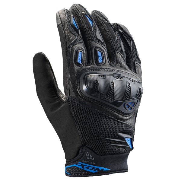 Motorcycle Gloves Ixon Rise Air 2 Black Blue