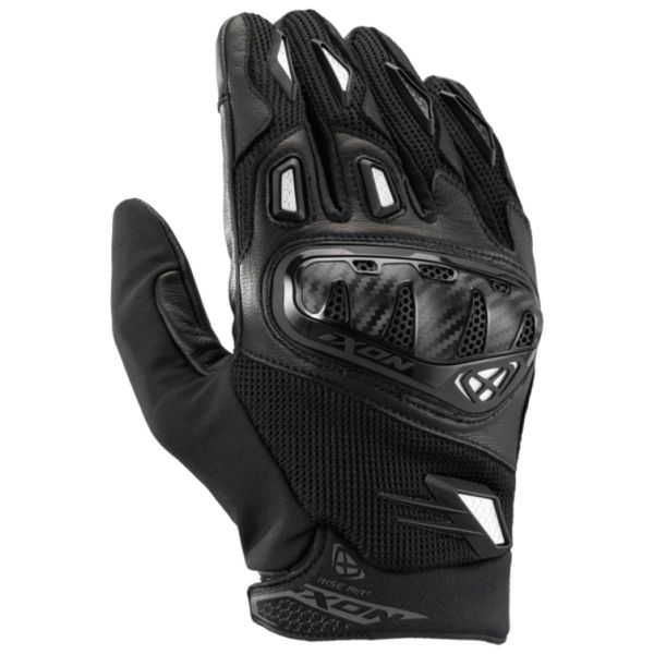 Motorcycle Gloves Ixon Rise Air 2 Black White