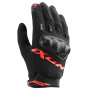 Motorcycle Gloves Ixon Rise TX Black Bright Red