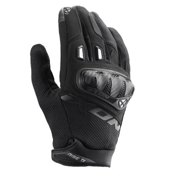 Motorcycle Gloves Ixon Rise TX Black White