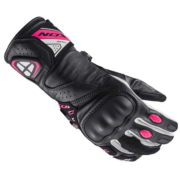 Motorcycle Gloves Ixon Thund L Black Fuchsia Motorcycle Gloves Ixon Thund L Black Fuchsia
