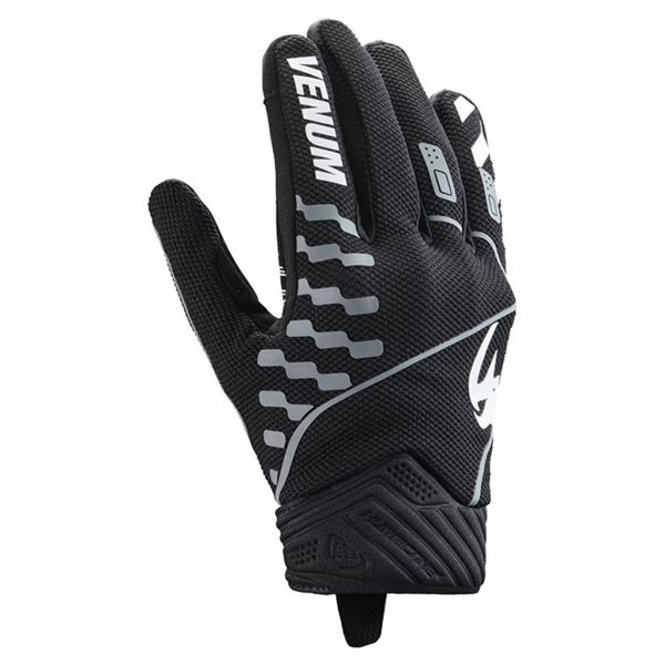 Motorcycle Gloves Ixon Venum Hurry Black Grey White