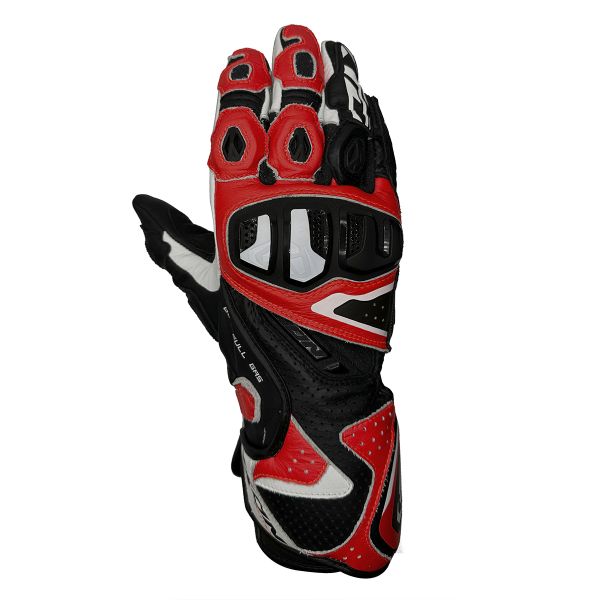 Motorcycle Gloves Ixon Vortex GL Black White Red