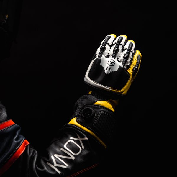 Knox Handroid MK5 Black Yellow