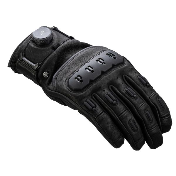 Motorcycle Gloves Knox Orsa Leather MK3 Black