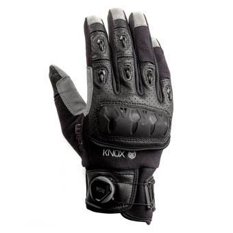 Motorcycle Gloves Knox Orsa OR3 Textile MK3 Black