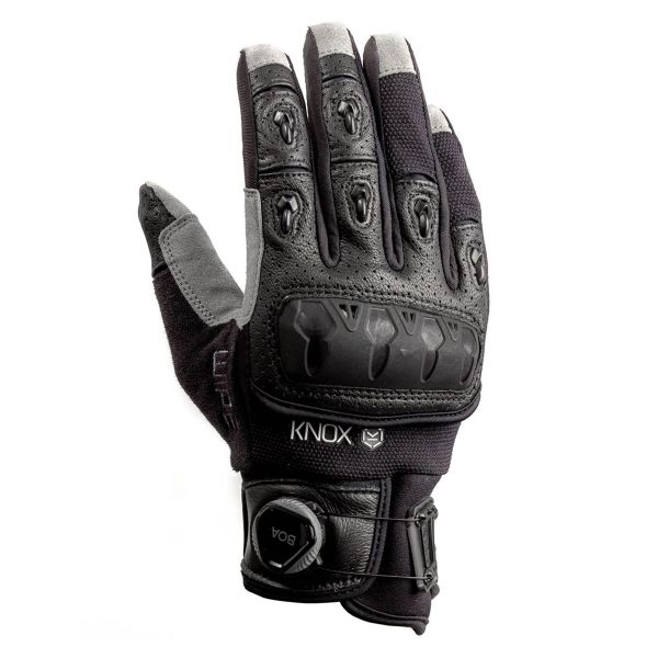 Motorcycle Gloves Knox Orsa OR3 Textile MK3 Black Motorcycle Gloves Knox Orsa OR3 Textile MK3 Black