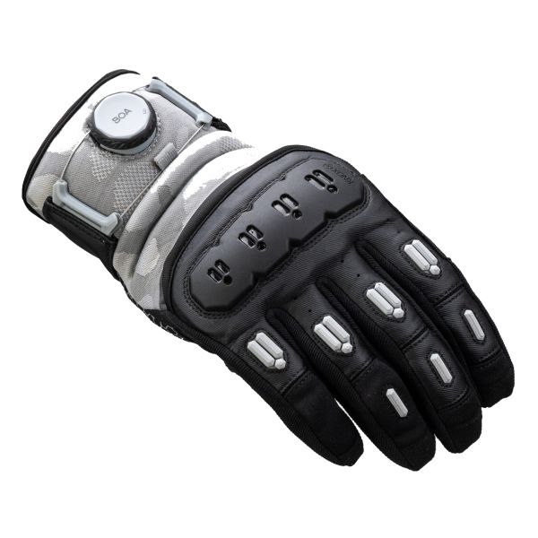 Motorcycle Gloves Knox Orsa Textile OR4 Grey