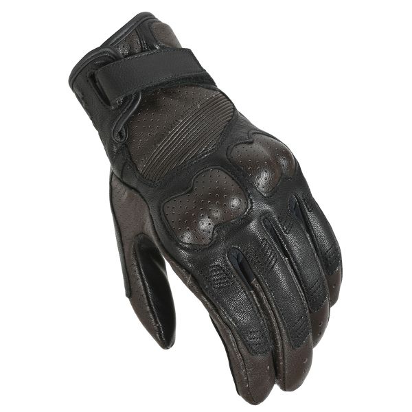 Motorcycle Gloves Macna Bold Brown Print Motorcycle Gloves Macna Bold Brown Print