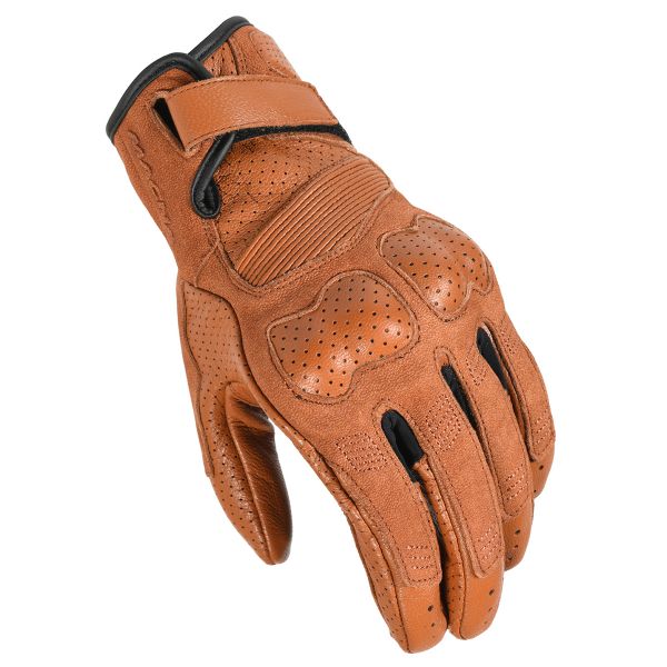 Motorcycle Gloves Macna Bold Brown Motorcycle Gloves Macna Bold Brown