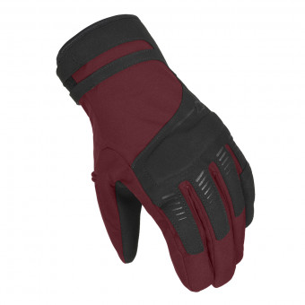 Motorcycle Gloves Macna Dim RTX Lady Burgundy Motorcycle Gloves Macna Dim RTX Lady Burgundy