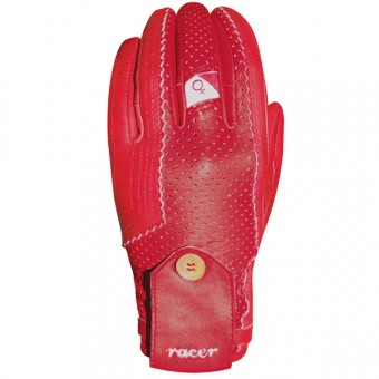 Motorcycle Gloves Racer Milano Red