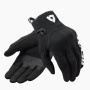 Motorcycle Gloves REV'IT Access Black White