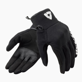 Motorcycle Gloves REV'IT Access Ladies Black White