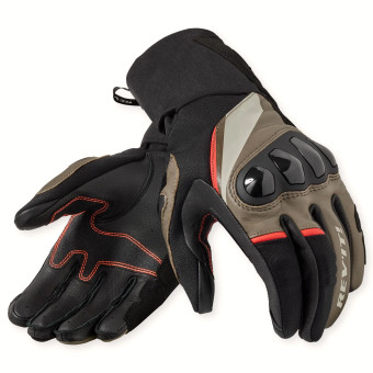 Motorcycle Gloves REV'IT Combustion Black Brown Motorcycle Gloves REV'IT Combustion Black Brown