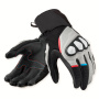 Motorcycle Gloves REV'IT Combustion Black Light Grey