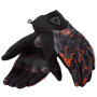 Motorcycle Gloves REV'IT Continent WB Gloves Black Orange
