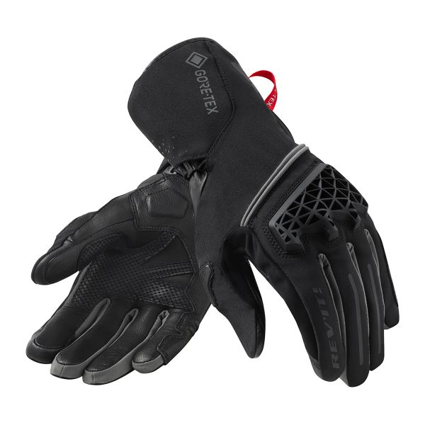 Motorcycle Gloves REV'IT Contrast GTX Black Grey