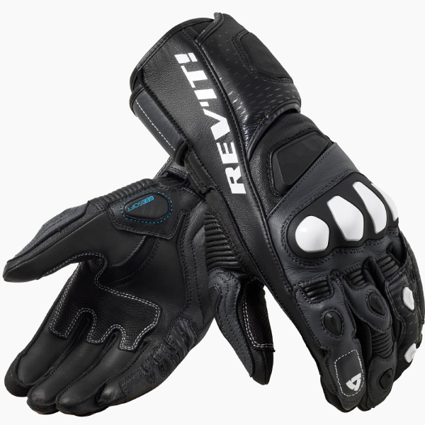 Motorcycle Gloves REV'IT Control Black Anthracite