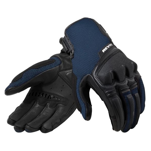 Motorcycle Gloves REV'IT Duty Black Blue