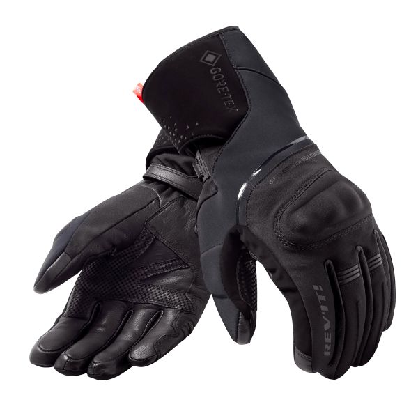 Motorcycle Gloves REV'IT Fusion 3 GTX Black Motorcycle Gloves REV'IT Fusion 3 GTX Black