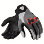 Motorcycle Gloves REV'IT Kinetic 2 Grey Red