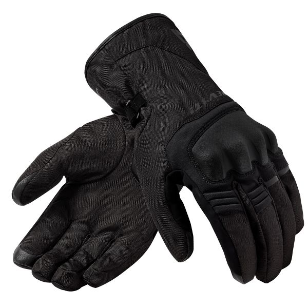 Motorcycle Gloves REV'IT Lava H2O Black