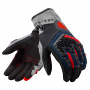 Motorcycle Gloves REV'IT Mangrove Silver Blue