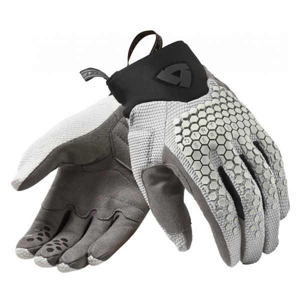 Motorcycle Gloves REV'IT Massif Grey Motorcycle Gloves REV'IT Massif Grey