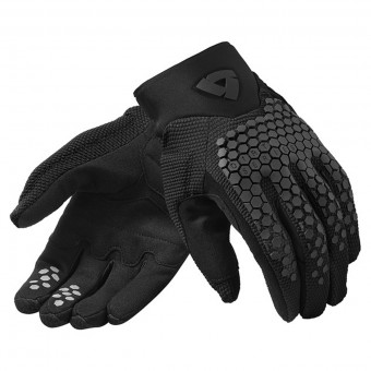 Motorcycle Gloves REV'IT Massif Black