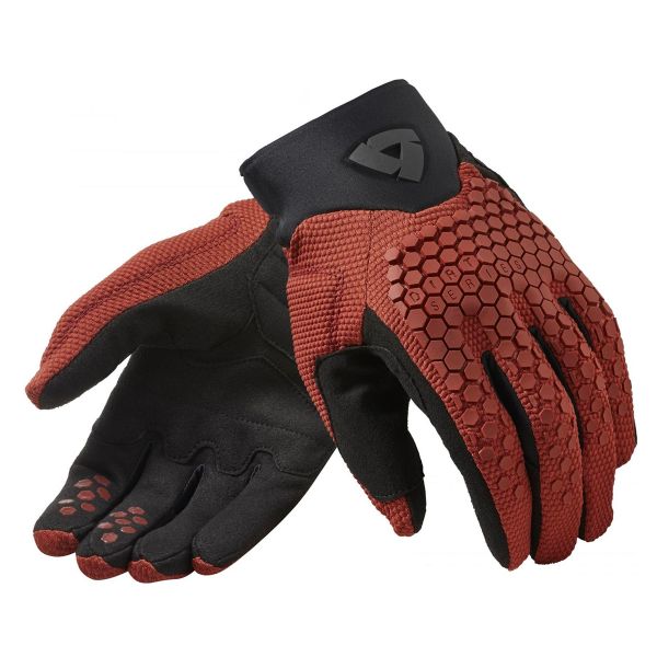 Motorcycle Gloves REV'IT Massif Red Burgundy Motorcycle Gloves REV'IT Massif Red Burgundy