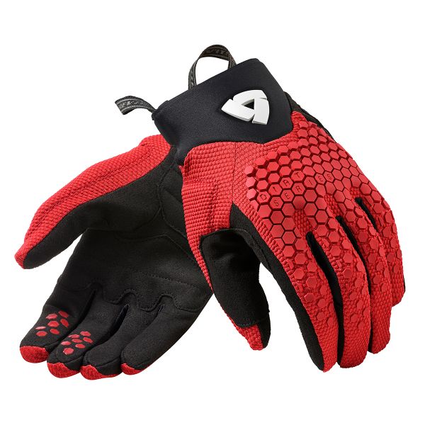 Motorcycle Gloves REV'IT Massif Red