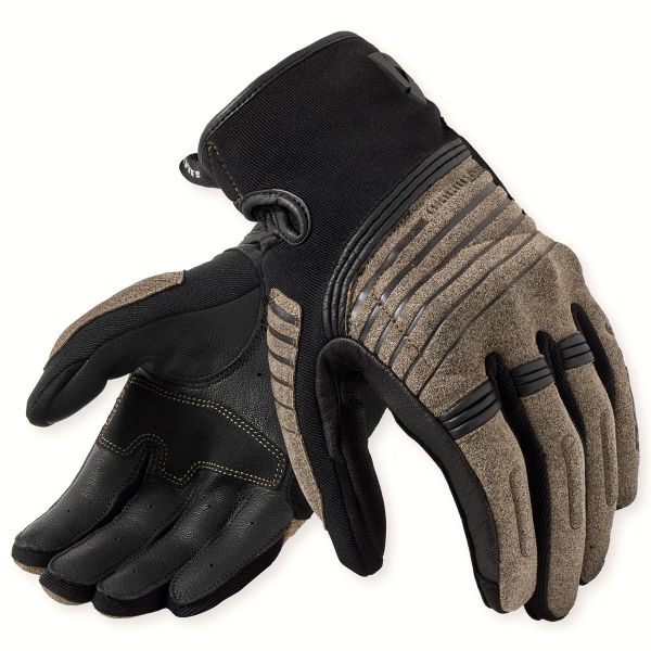 Motorcycle Gloves REV'IT Montford Sand Black