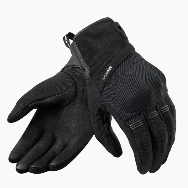 Motorcycle Gloves REV'IT Mosca 2 Black