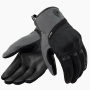 Motorcycle Gloves REV'IT Mosca 2 H2O Black Grey