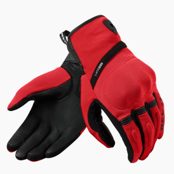 Motorcycle Gloves REV'IT Mosca 2 Red Black Motorcycle Gloves REV'IT Mosca 2 Red Black