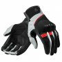 Motorcycle Gloves REV'IT Mosca Black Red