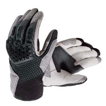 Motorcycle Gloves REV'IT Offtrack 2 Black Silver Motorcycle Gloves REV'IT Offtrack 2 Black Silver