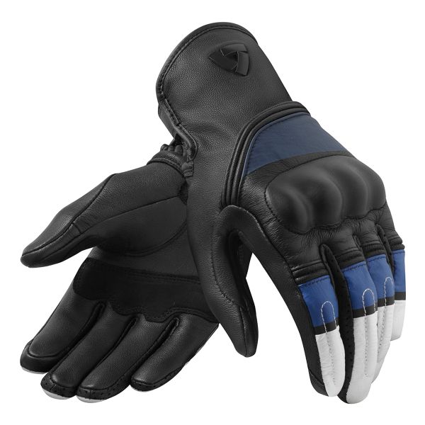 Motorcycle Gloves REV'IT Redhill White Blue