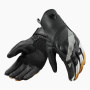 Motorcycle Gloves REV'IT Redhill Ladies Black Yellow