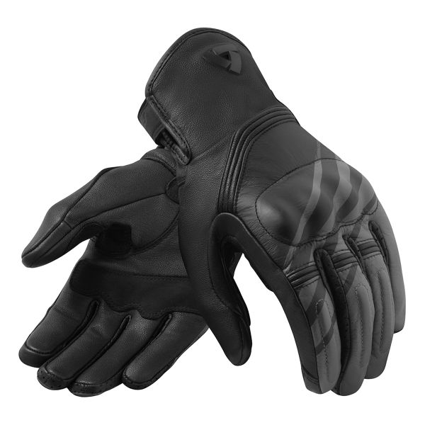 Motorcycle Gloves REV'IT Redhill Black Grey