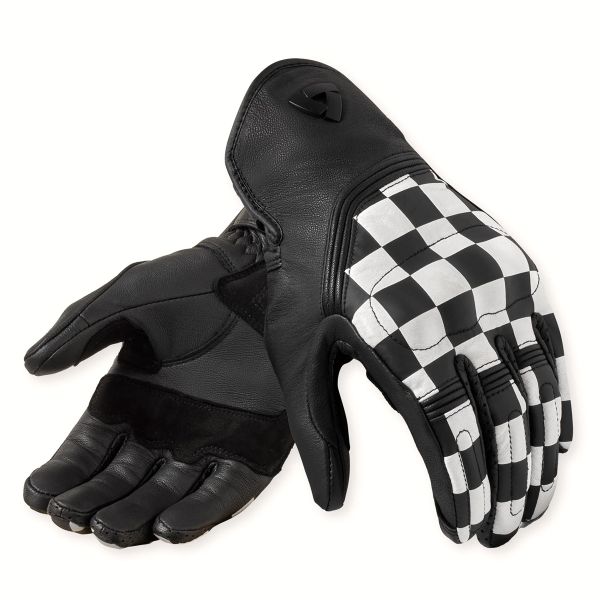 Motorcycle Gloves REV'IT Redhill White Black
